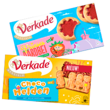 Verkade prinses aardbei of choco helden